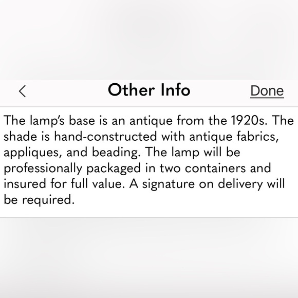 NIGHTSHADES Floor Lamp by Artist Christine Kilger, One-of-a-Kind, Victorian - Picture 14 of 14